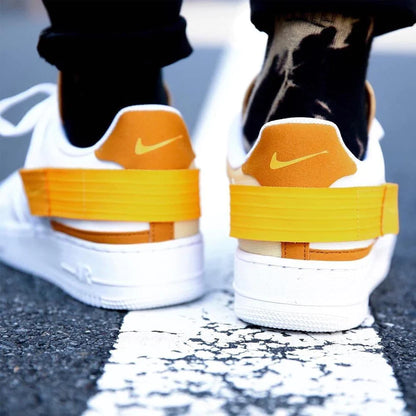 NIKE AIR FORCE 1 TYPE WHITE GOLD