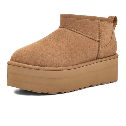 UGG CLASSIC ULTRA MINI PLATFORM CHESTNUT (W)