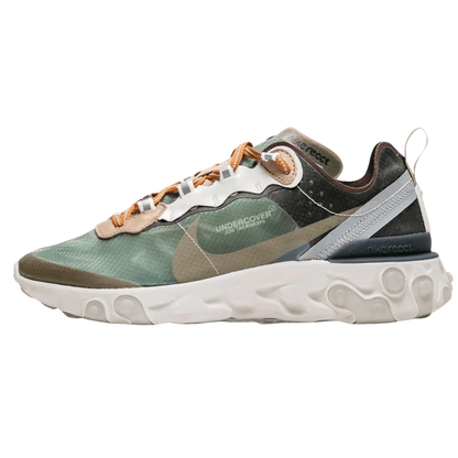 UNDERCOVER X NIKE REACT ELEMENT 87 GREEN BLACK