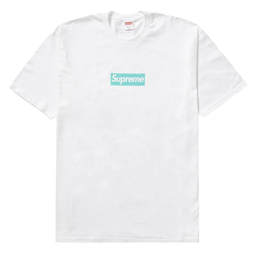 SUPREME TIFFANY &amp; CO. BOX LOGO TEE &